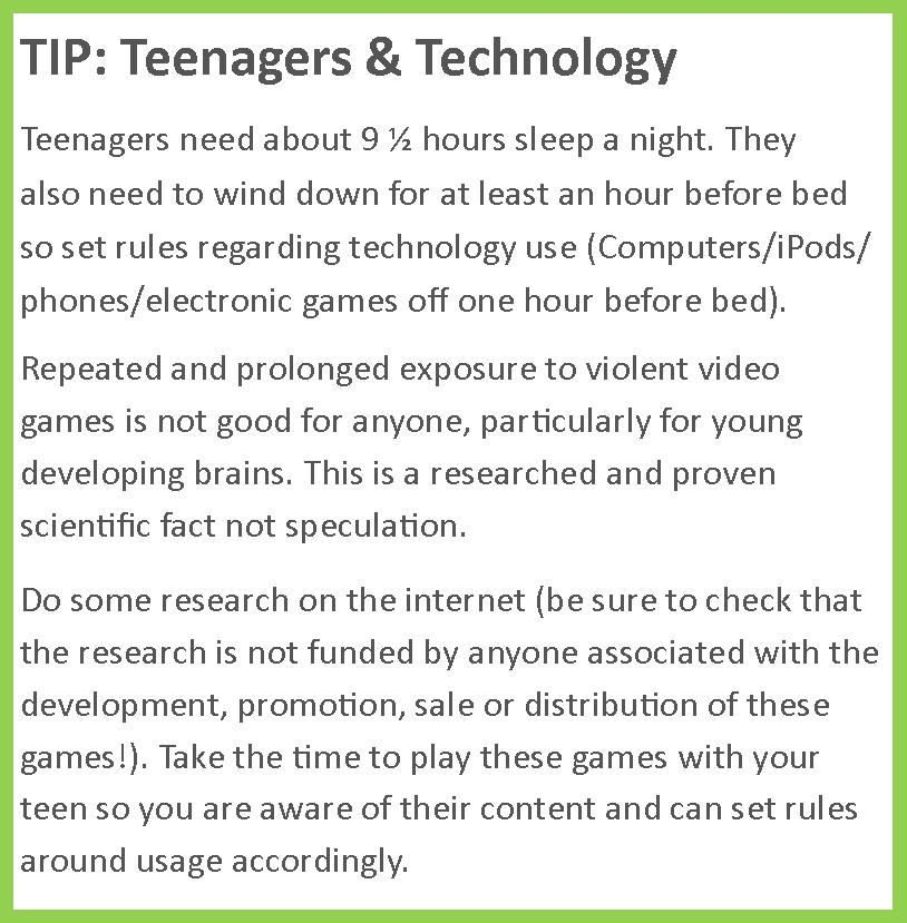 teens and technology